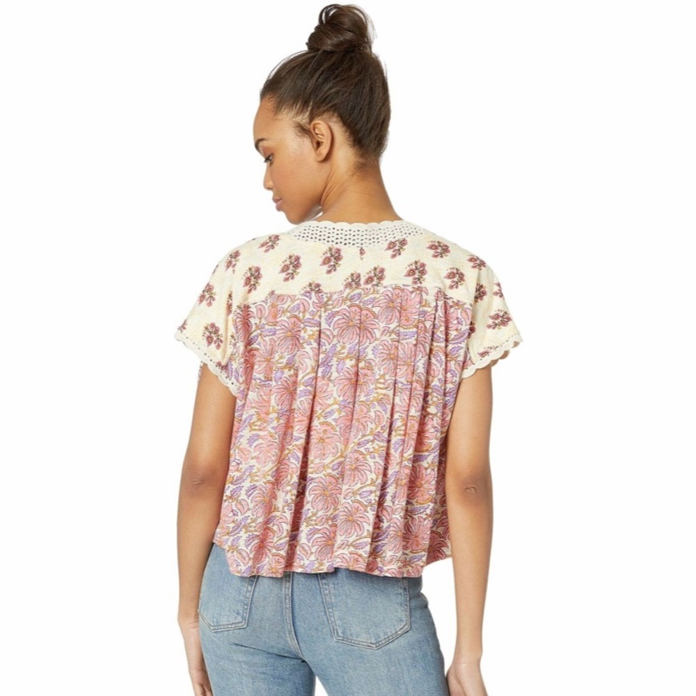Free People Leilani Print Top - Picture 8 of 8